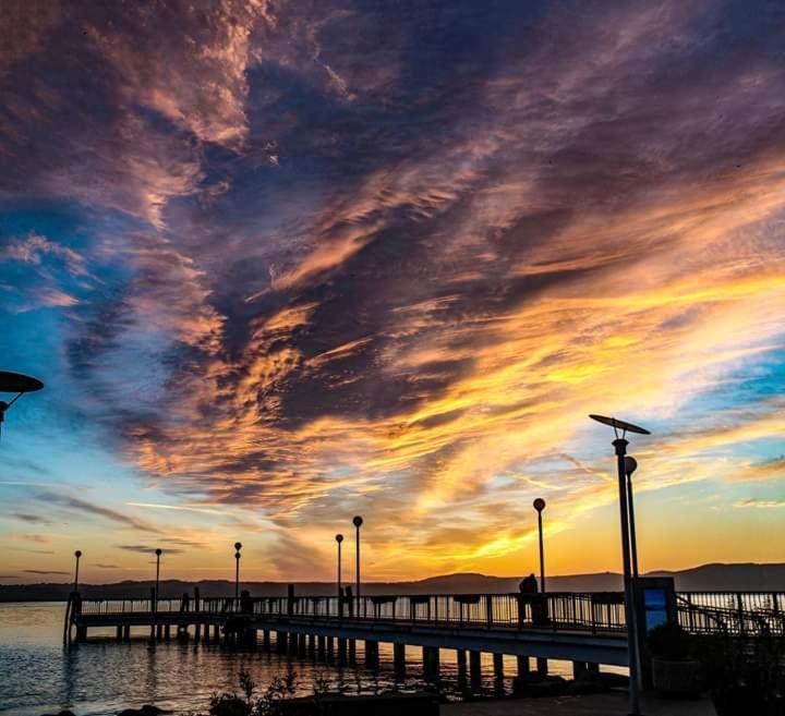 Iride Sul Lago 1 Via Principessa Jolanda 10-Piazza Del Molo Anguillara Sabazia Kültér fotó